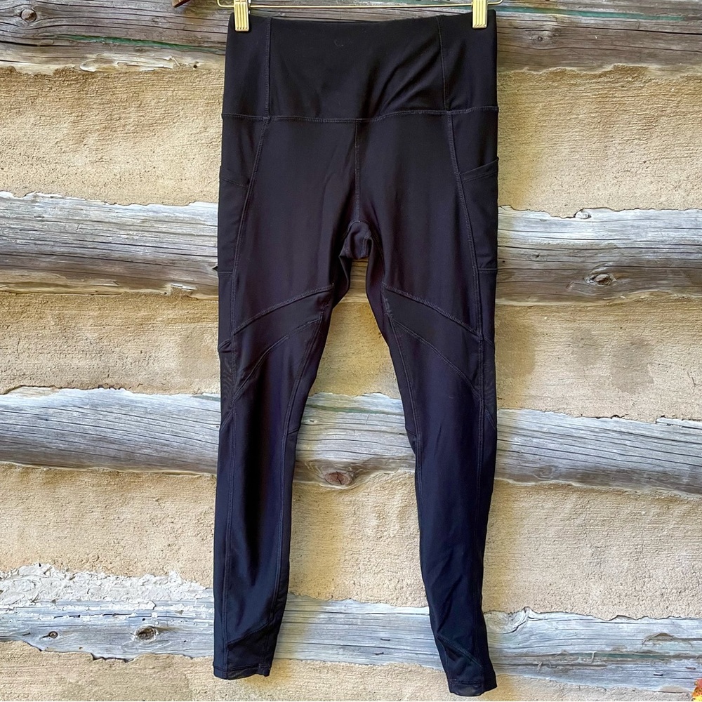 Active Queens Mesh Leggings Size S